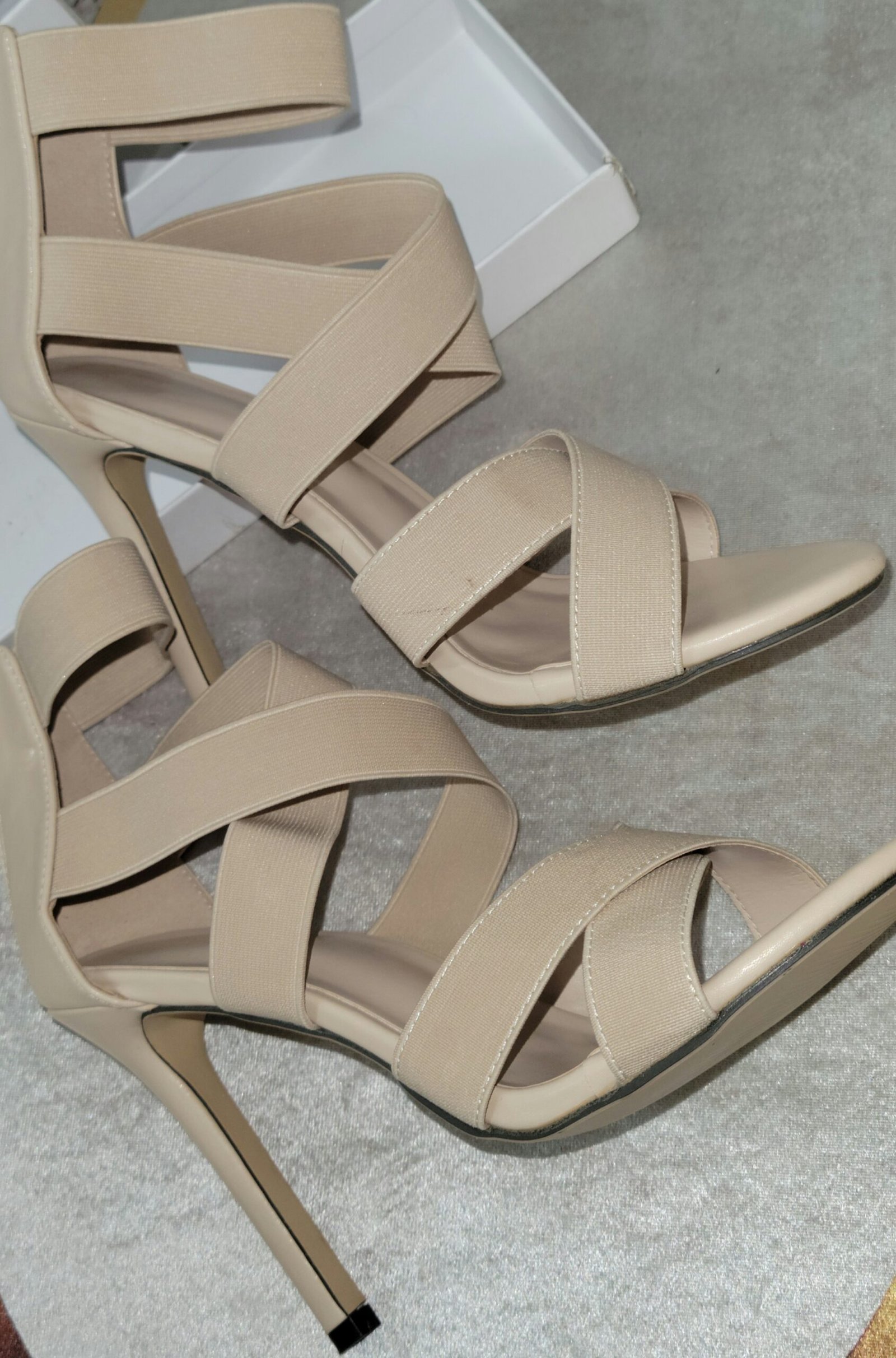 20250213_160652 Biege Heels - الصورة 1