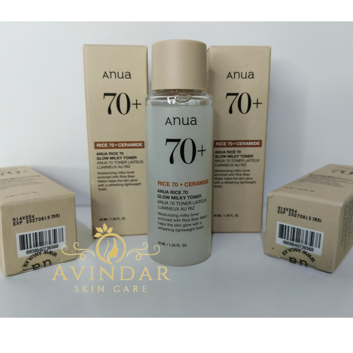 20250807_224043_٠٠٠٠ Anua - Rice 70 Glow Milky Toner - 40ml - الصورة 3