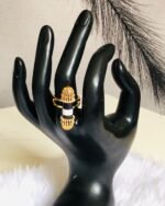 خاتم السوميت ( ابيض و اسود )