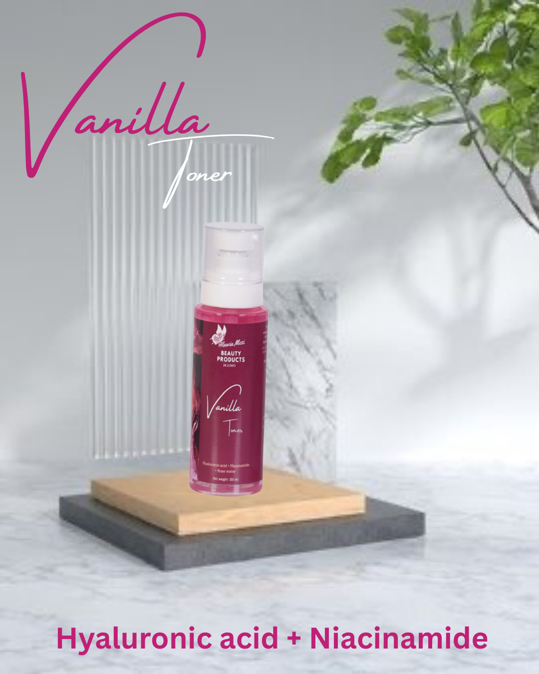 7D0B060E-CC9C-4D7D-B81E-AC37D035E94B ٢.تونر النضارة بالنياسيناميد و الهاليورنيك اسيد - الصورة 1