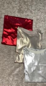 ⁦بلوزه توب سوداني ( بلوزه دلع) -اللون احمر⁩ - الصورة ⁦2⁩