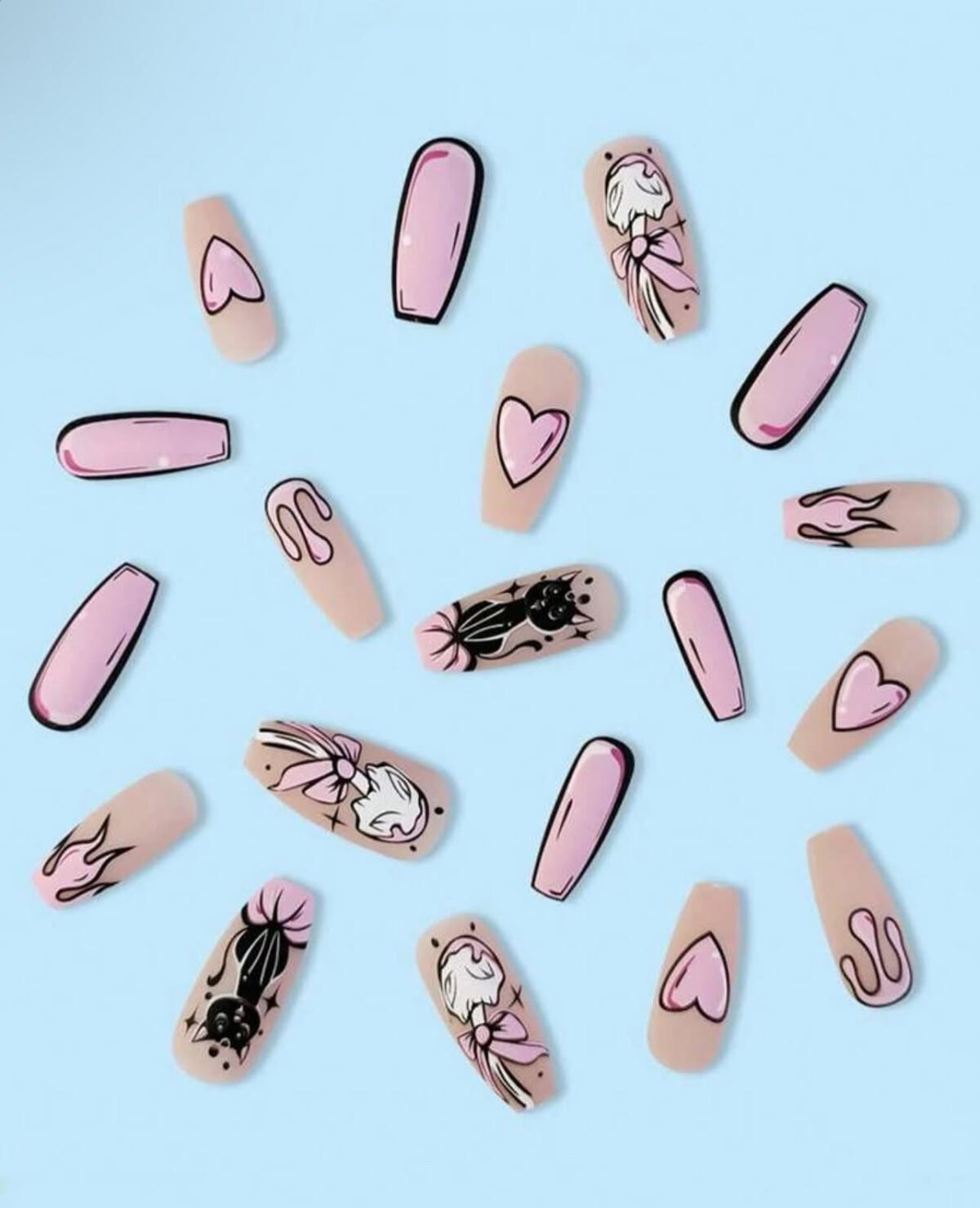 ⁦Press on nails⁩ - الصورة ⁦2⁩