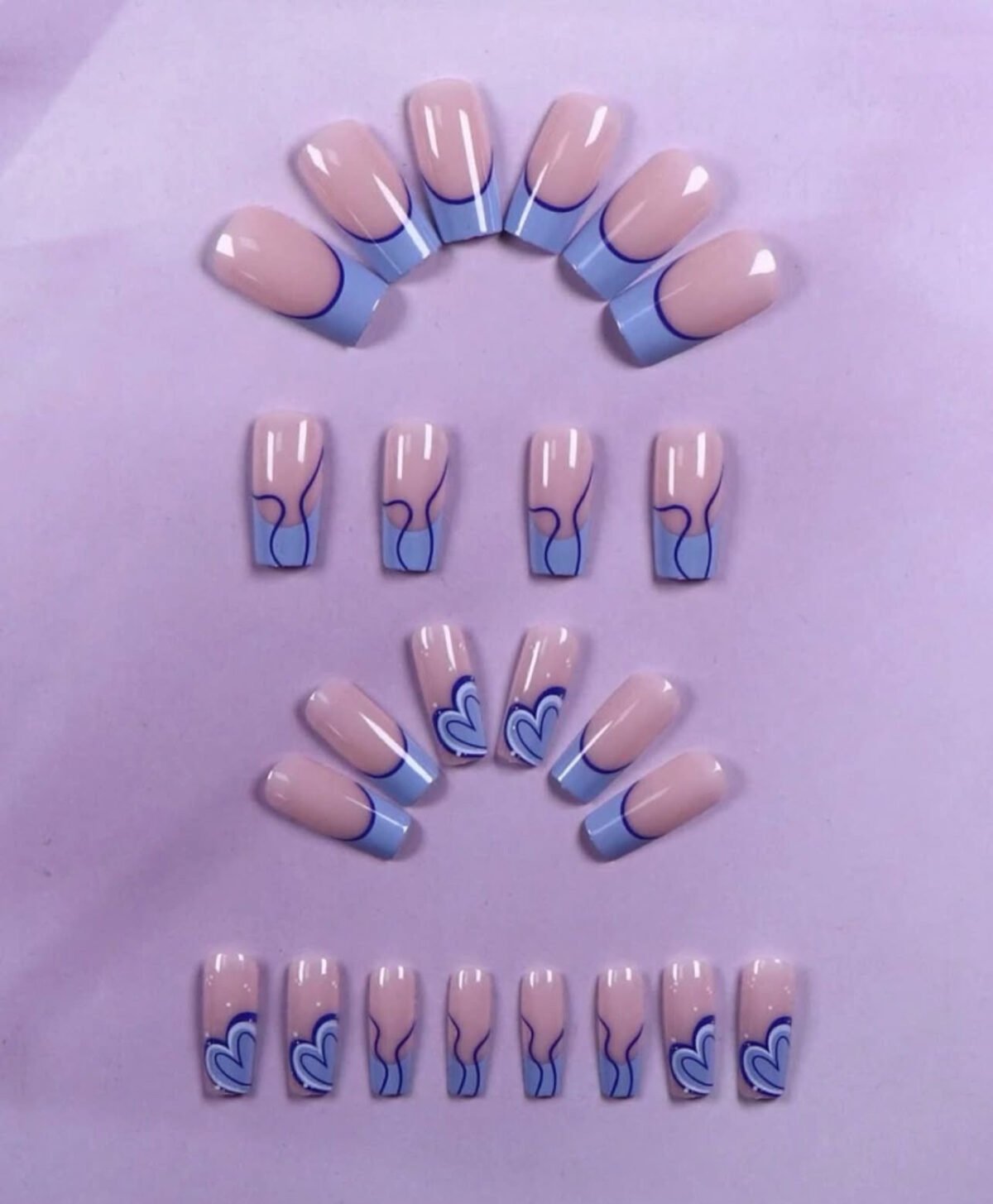 ⁦Press on nails. اظافر⁩ - الصورة ⁦2⁩