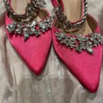 Pink heels