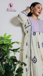 ⁦فستان هندي كتان⁩ - الصورة ⁦2⁩