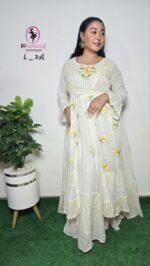 فستان هندي كتان