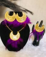 ⁦طقم القمر بوبا مع الريش⁩ - الصورة ⁦5⁩