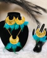 ⁦طقم القمر بوبا مع الريش⁩ - الصورة ⁦3⁩