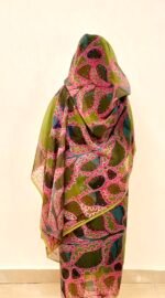 ⁦Acid Green Pattern Swiss Half Width Voile⁩ - الصورة ⁦2⁩