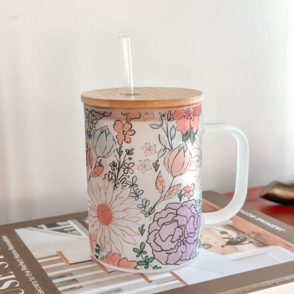 Customized Glass Can Mug