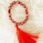 ⁦اساور الخرز الاحمر و القصيص⁩ - الصورة ⁦6⁩