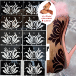 استيكرات اشكال صبغة