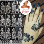 استيكرات اشكال صبغة