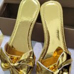 Gold slipper