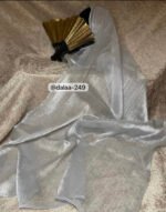 طرحه كريستال دلع- رصاصي - الصورة 2