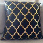 كفر كوشن اسود بذهبي