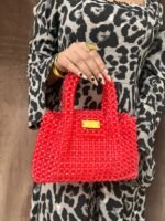Crystal red bag