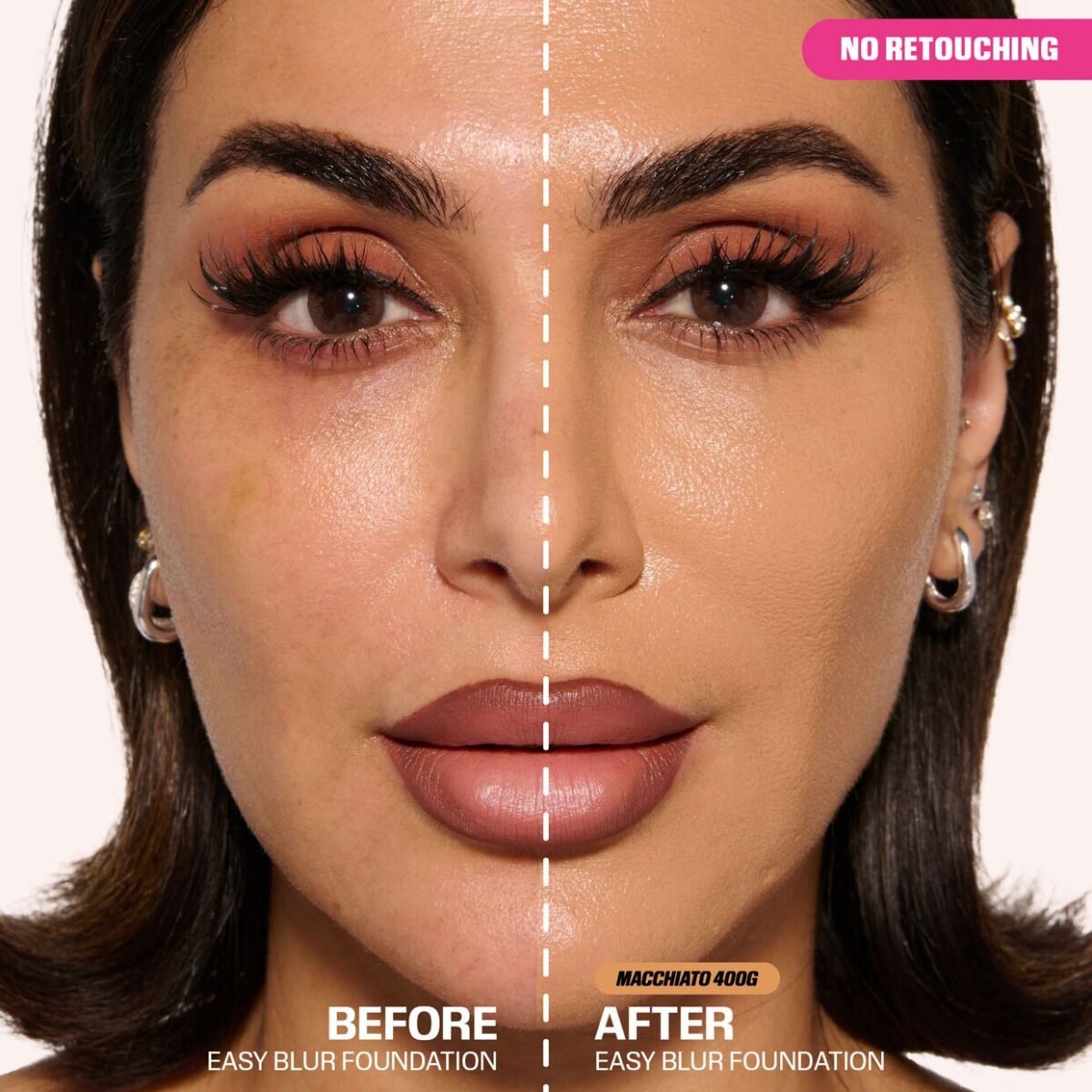 fbcd1d94-6e49-401d-ac2a-e30014cada60 Huda beauty Easy Blur Natural Airbrush Foundation with Niacinamide - الصورة 3