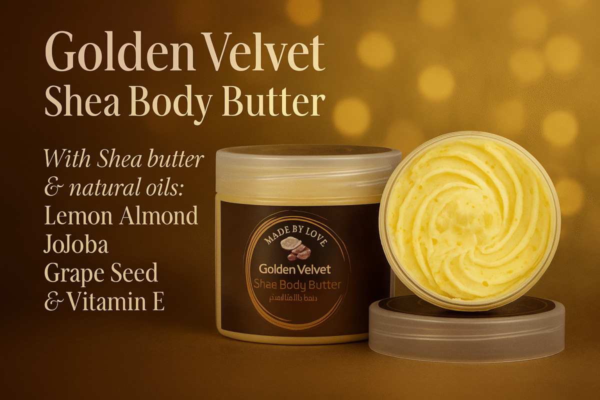 ChatGPT Image Oct 7, 2025, 04_47_55 PM Golden Velvet-Body Butter- زبده جسم - الصورة 2