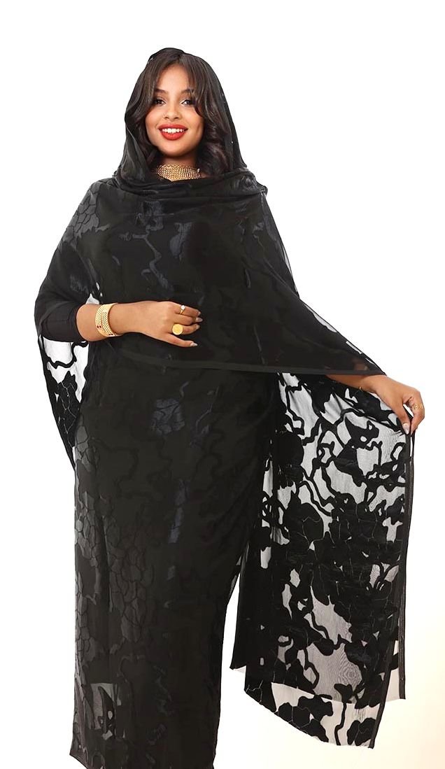 IMG-20251005-WA0010 Black pattern half Width Jacquard Silk - الصورة 1