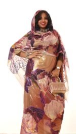 Honey Shaded .Half Width Lame