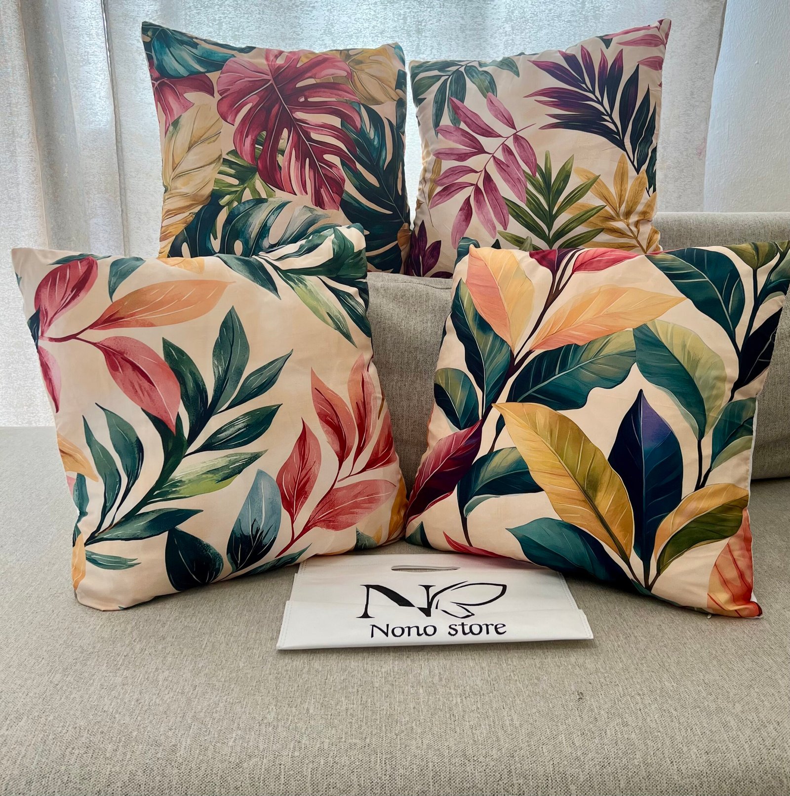 IMG_6576 Tropical Cover Cushions - الصورة 1