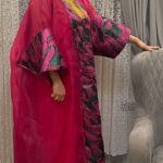 kaftan 2pc organza