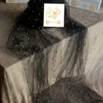 طرحه تل لؤلي-اسود لون اللولي رصاصي