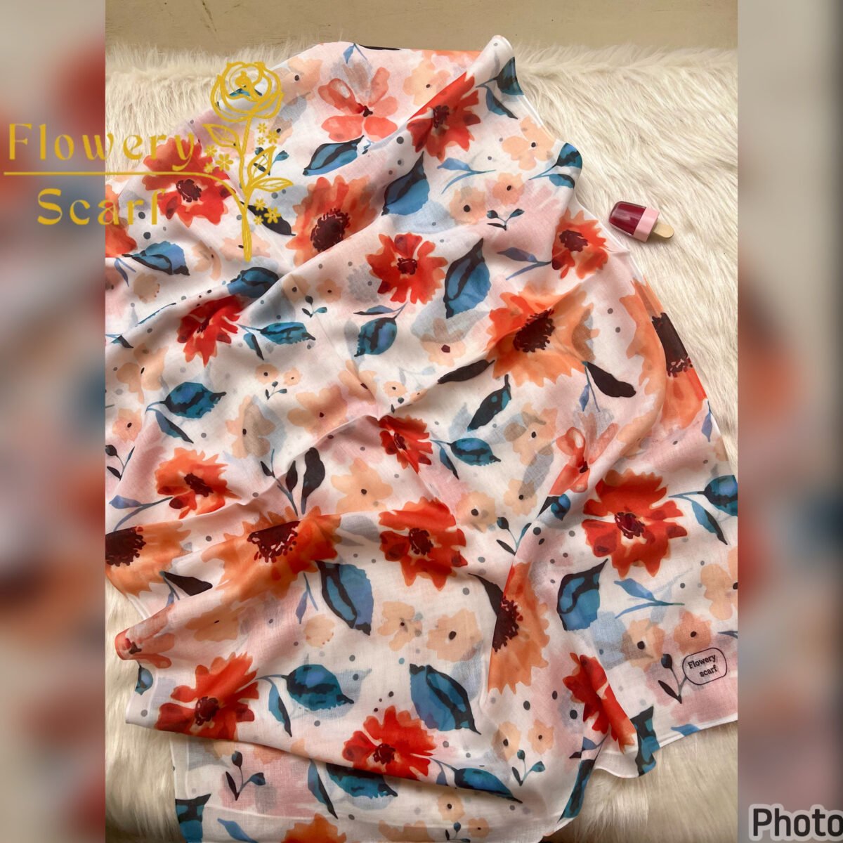 ⁦طرحة مشجرة⁩ - الصورة ⁦4⁩