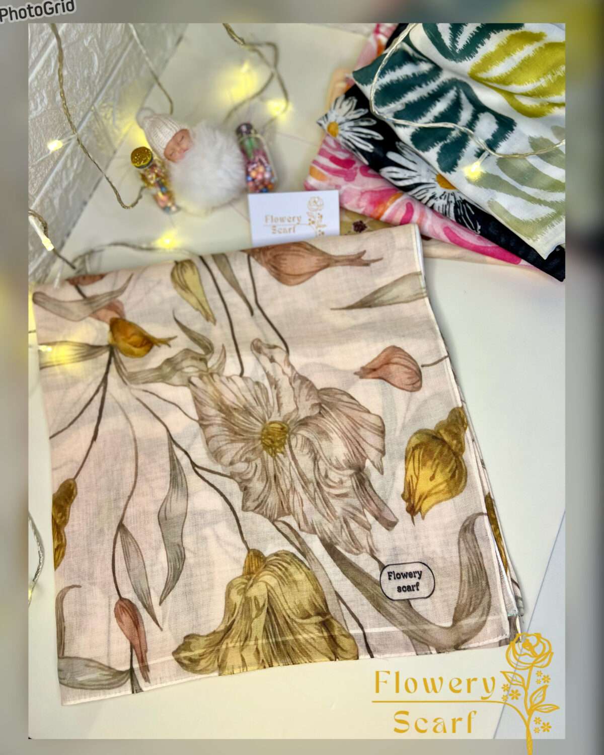 ⁦طرحة مشجرة⁩ - الصورة ⁦4⁩