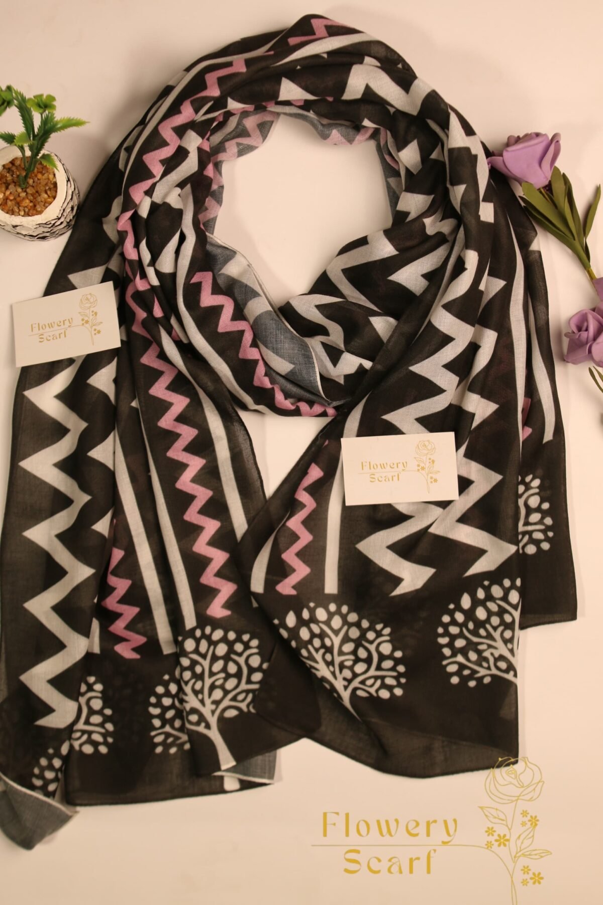 ⁦طرحة مشجرة⁩ - الصورة ⁦2⁩