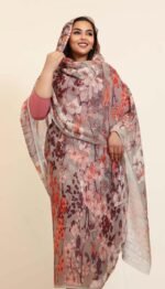 Bole Floral Half Width Voile.