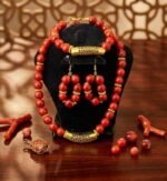 طقم مميز بالخرز النبيتي